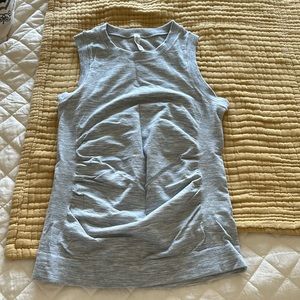 Athleta Solid Back Tank - Gray